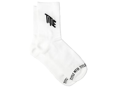 Title MTB  "Everyday" Socken - White