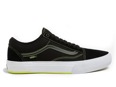 Vans "BMX Old Skool" Shoes - Black/Neon Yellow