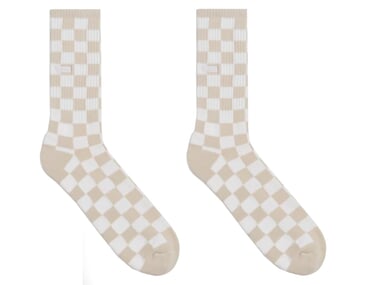 Vans "Checkerboard Crew" Socks - Oatmeal