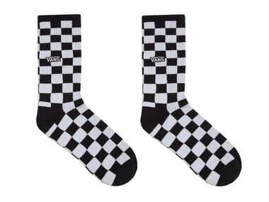Vans "Checkerboard Crew" Socken - ROX Black/White