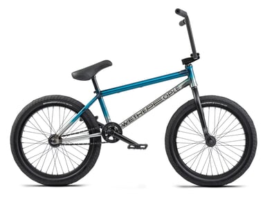 wethepeople "Reason FC" BMX Rad - Freecoaster | Matt Translucent Teal Raw Fade