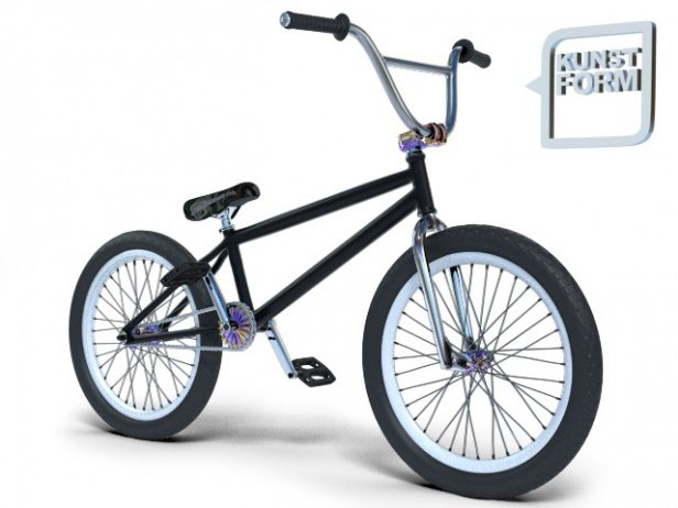 Clean Neo Chrome Custom Bmx Bike Kunstform Bmx Shop And Mailorder