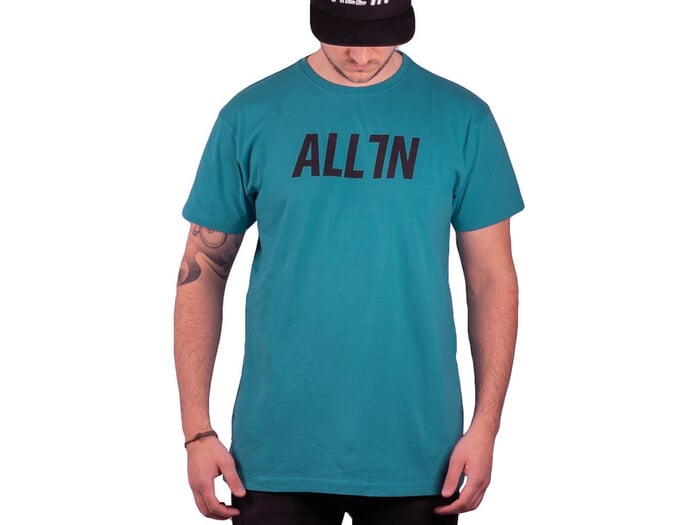 ALL IN "Logo" T-Shirt - Teal