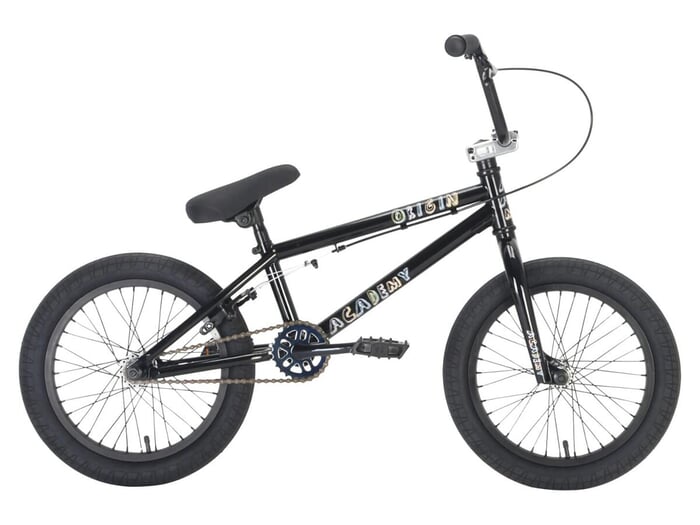 Academy BMX "Origin 16" BMX Rad - 16 Zoll | Gloss Black / Polished