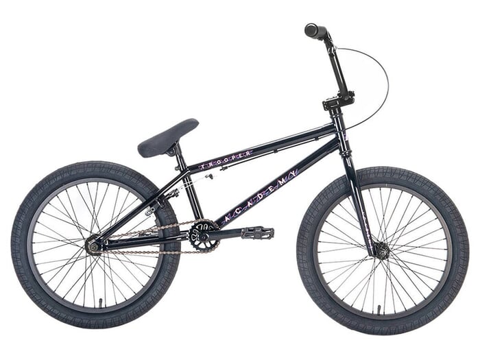 Academy BMX "Trooper" BMX Rad - Gloss Black/Polished