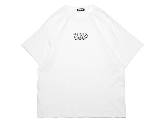 Alive "Throwup" T-Shirt - White