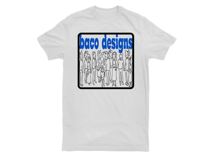 Baco "People" T-Shirt - White