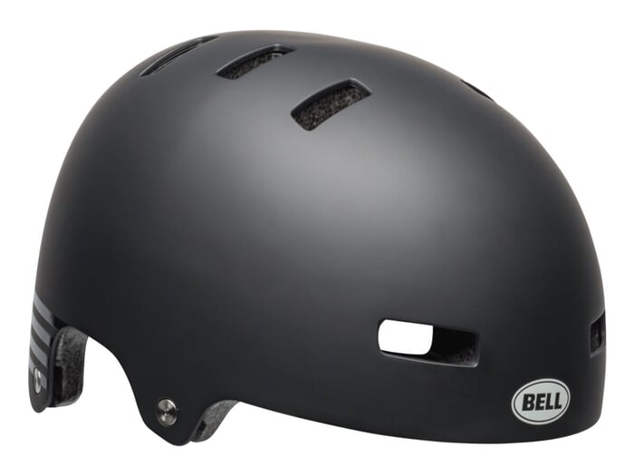 Bell "Local" BMX Helmet - Matte Black/White (Fasthouse)