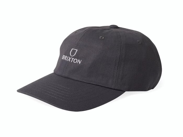 Brixton "Alpha LP Strapback" Cap - Washed Navy Vintage Wash