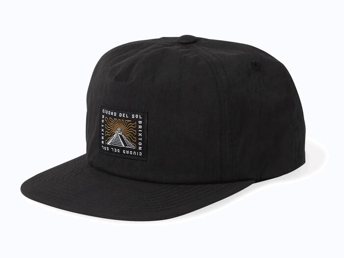 Brixton "Del Sol MP Snapback" Cap - Black