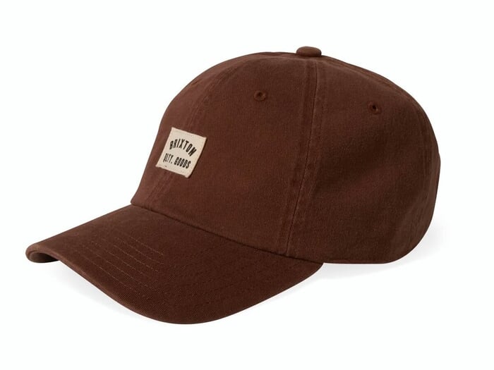 Brixton "Woodburn LP Strapback" Cap - Sepia Vintage Wash