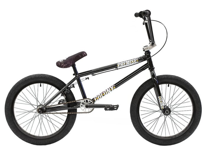 Colony Bikes "Premise" BMX Rad - Gloss Black / Polished