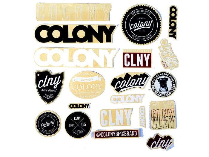 Colony Bikes Stickerset