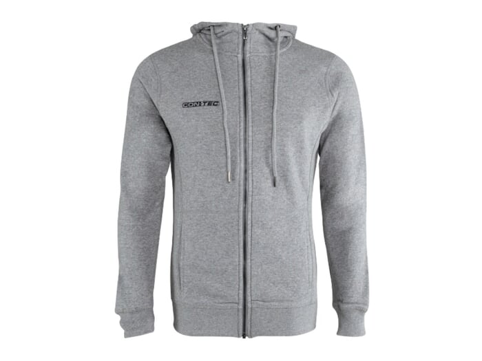 Contec "Sweat" Hooded Zipper - Grey