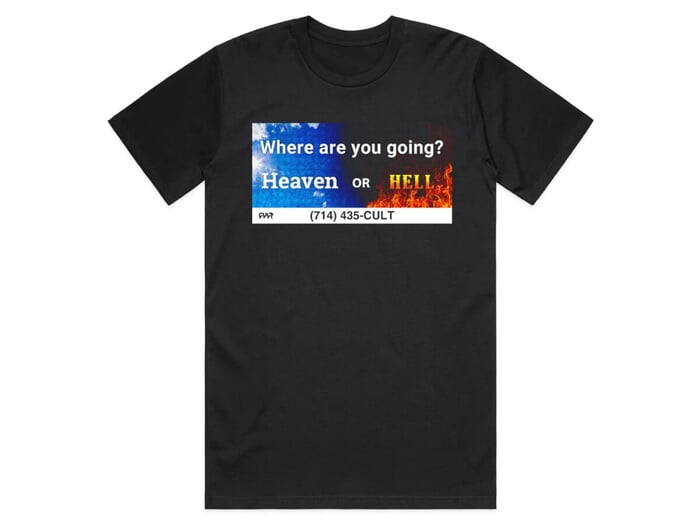 Cult "Billboard" T-Shirt - Black