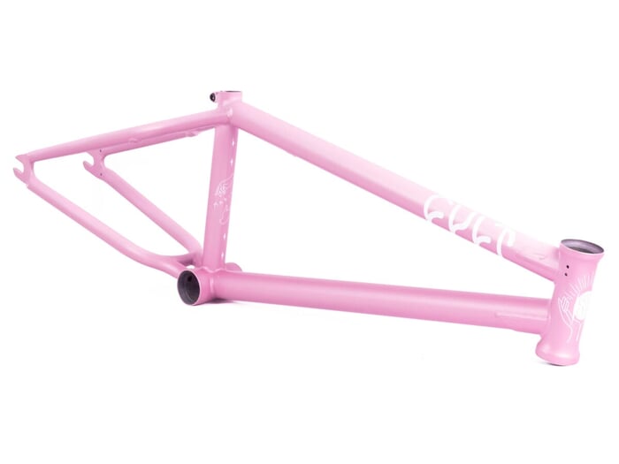 Cult Crew 2023 BMX Frame Angie Marino Light Pink Pink Fade kunstform BMX Shop Mailorder worldwide shipping