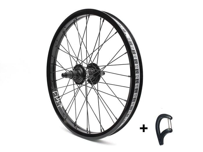 Cult "Match V2 X Crew" Freecoaster Rear Wheel + Spoke Wrench