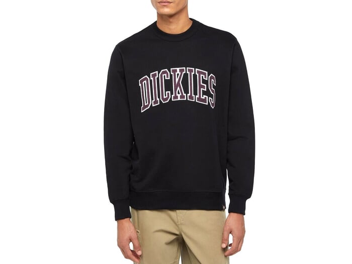 Dickies "Aitkin Sweater" Pullover - Black/Plum