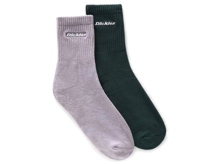 Dickies "New Carlyss" Socks (2 Pair) - Lilac Gray