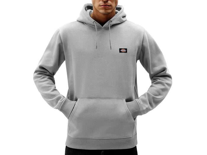 Dickies "Oakport" Hooded Pullover - Grey Melange