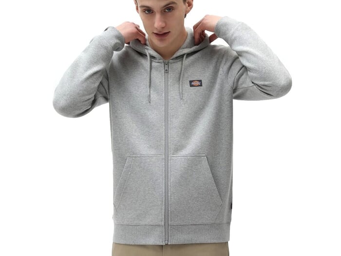 Dickies "Oakport" Hooded Zipper - Grey Melange