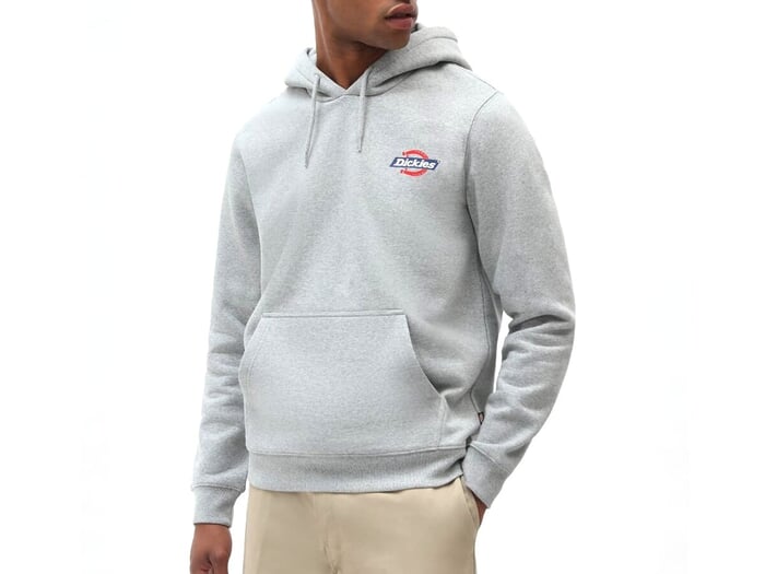 Dickies "Ruston" Hooded Pullover - Grey Melange