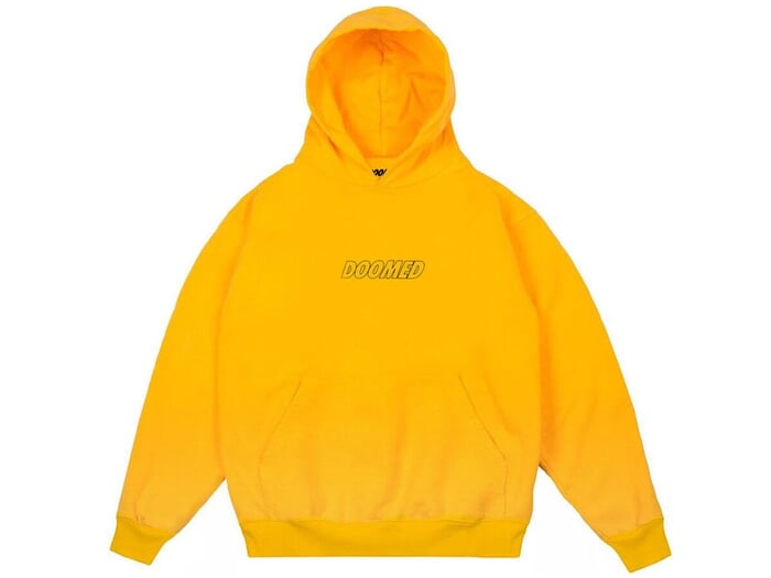 Doomed Brand "Eye" Hooded Pullover - Gold