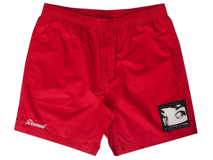 Doomed Brand "Eye" Short Pants - Maroon