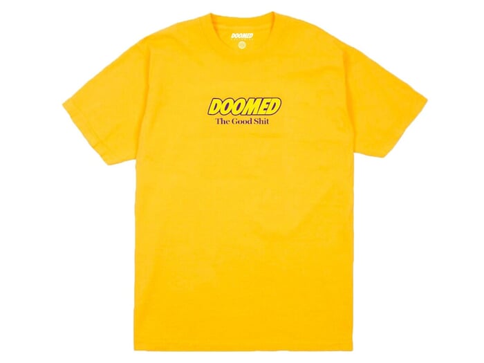 Doomed Brand "The Good Shit" T-Shirt - Yellow