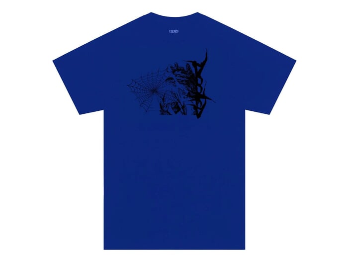 Doomed Brand "Web Tee" T-Shirt - Blue