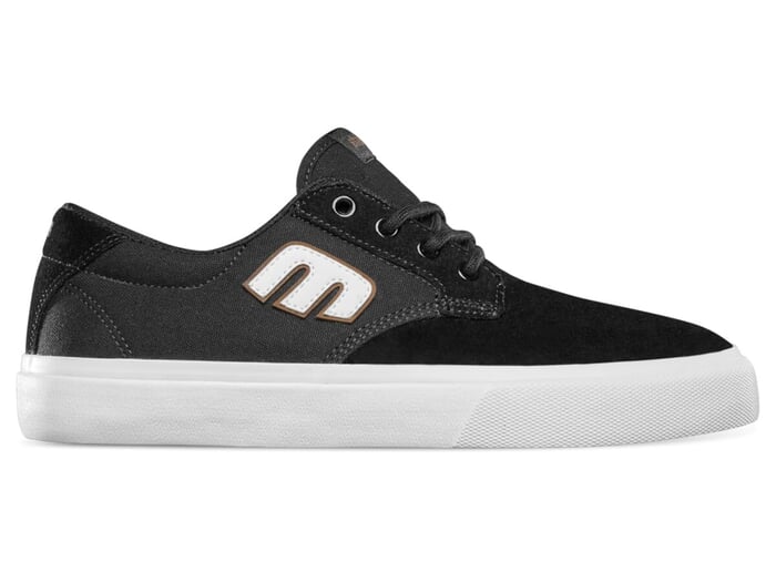 Etnies "Barge Plus" Shoes - Black/White