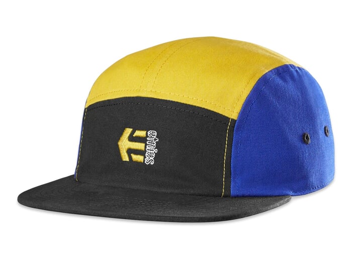 Etnies "Camp Strapback" Kappe - Black/Royal/Gold