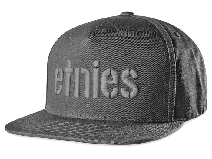 Etnies "Corp Snapback" Kappe - Dark Grey/Grey