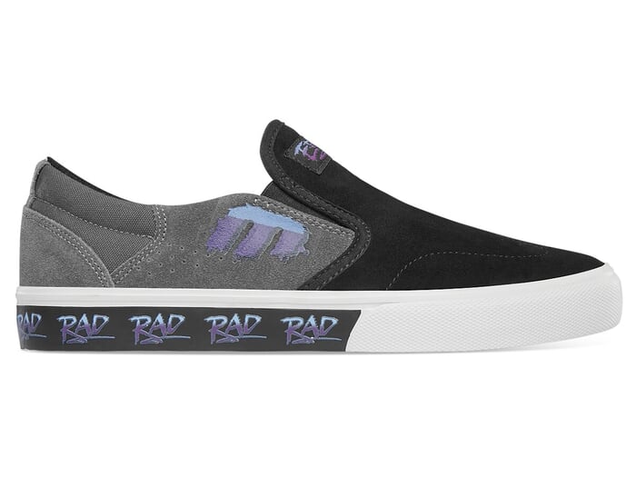 Etnies X RAD "Marana Slip" Schuhe - Black/Grey