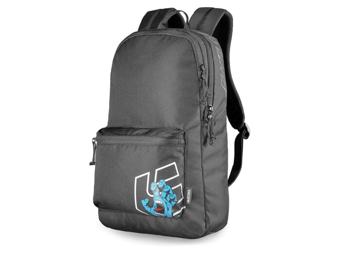 Etnies X Santa Cruz "Screaming Hand Fader" Backpack - Black