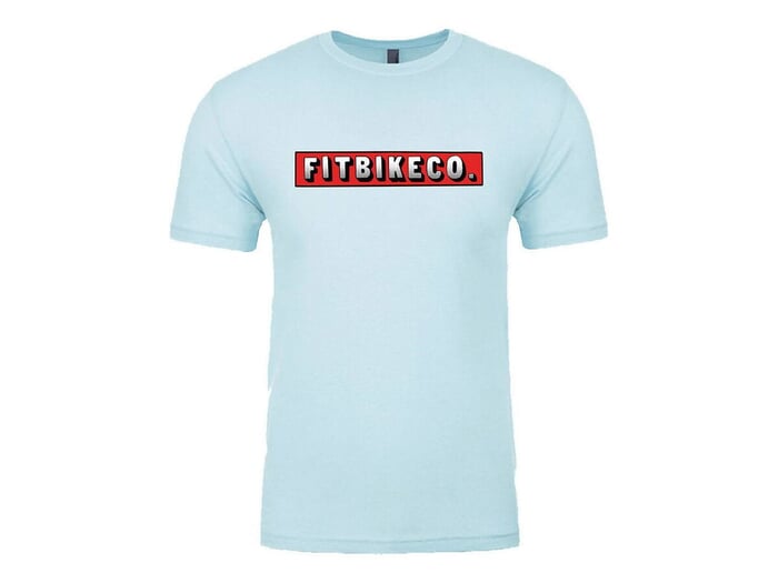 Fit Bike Co. "Comic" T-Shirt - Light Blue