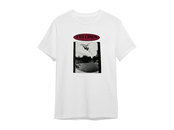 FreedomBMX "Cover" T-Shirt - White