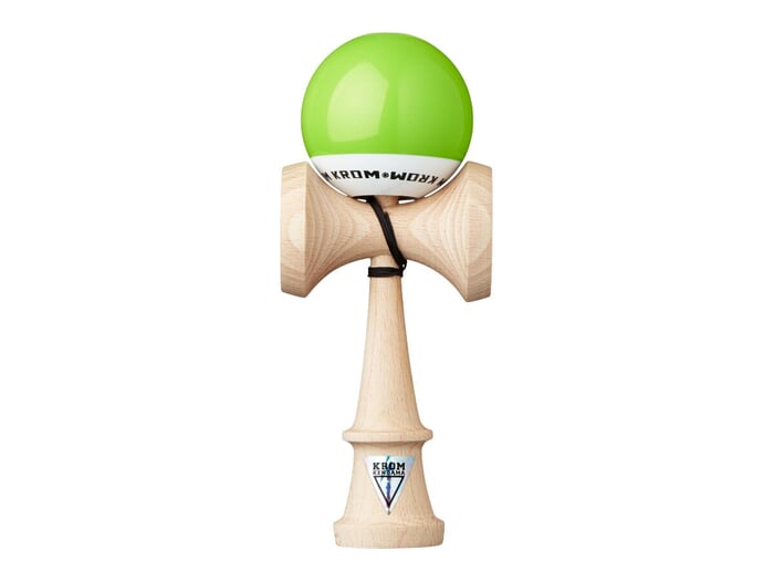 KROM Kendama "POP LOL" Kendama - Lime Green