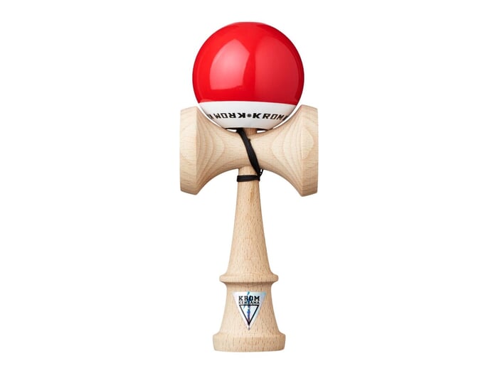 KROM Kendama "POP LOL" Kendama - Red