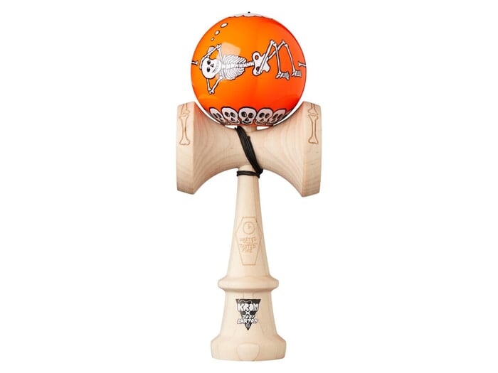 KROM Kendama X Jody Barton Kendama - Skeletons Halloween Edition