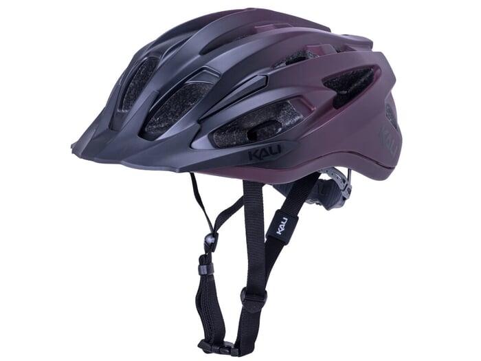 Kali Protectives "Alchemy" MTB Helmet - Fade Matt Black/Burgundy