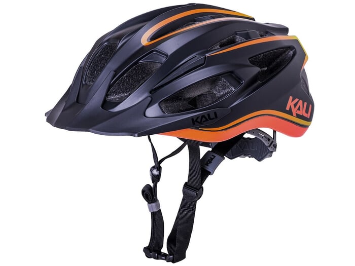 Kali Protectives "Alchemy" MTB Helmet - Matt Black/Orange