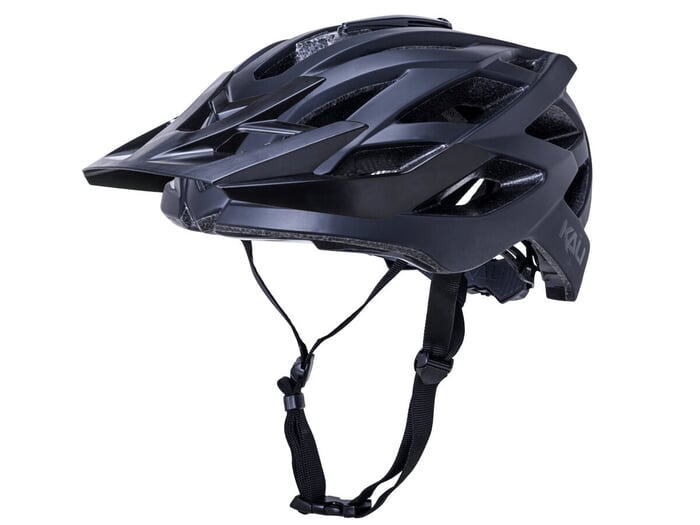 Kali Protectives "Lunati" MTB Helm - Solid Matt Black/Black