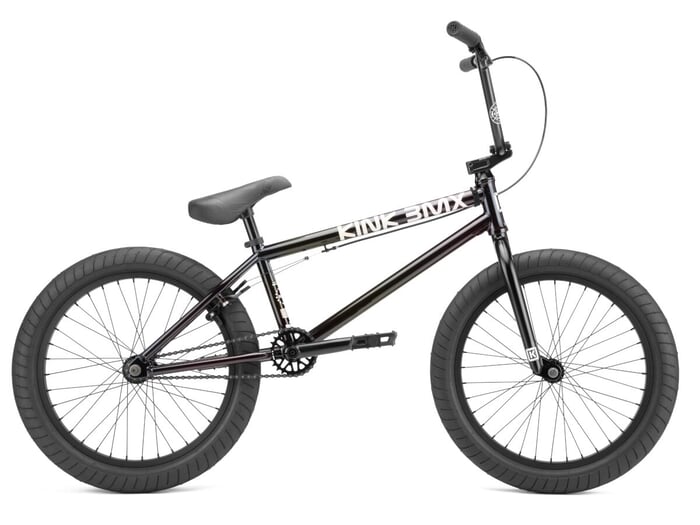 Kink Bikes "Launch" 2022 BMX Bike - Gloss Iridescent Black