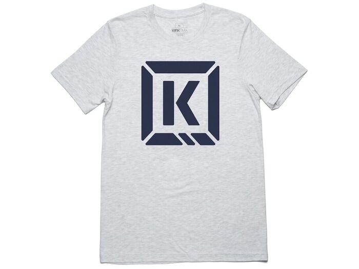 Kink Bikes "Represent" T-Shirt - Heather/Navy