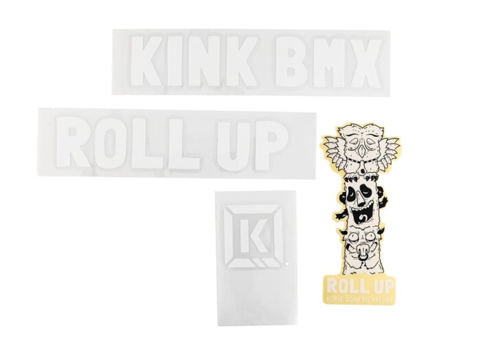 Kink Bikes "Roll Up"  Decal Stickerset