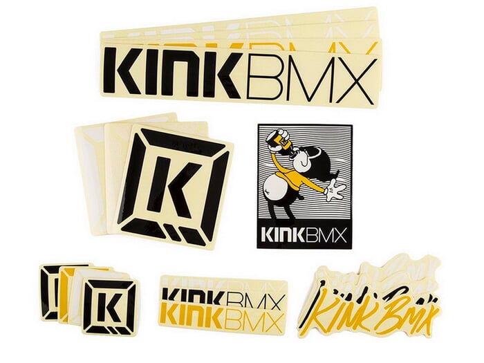 Kink Bikes "Assorted" Stickerset