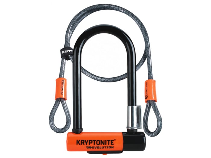 Kryptonite "Evolution Mini 7 mit Kryptoflex" Fahrradschloss