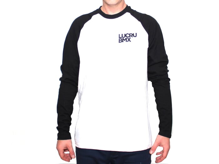 LucruBMX "Manga" Longsleeve - White/Black