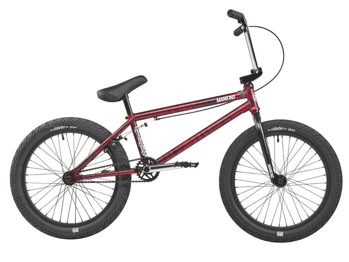 Mankind Bike Co. "Libertad 20" BMX Bike - Gloss Smoke Red